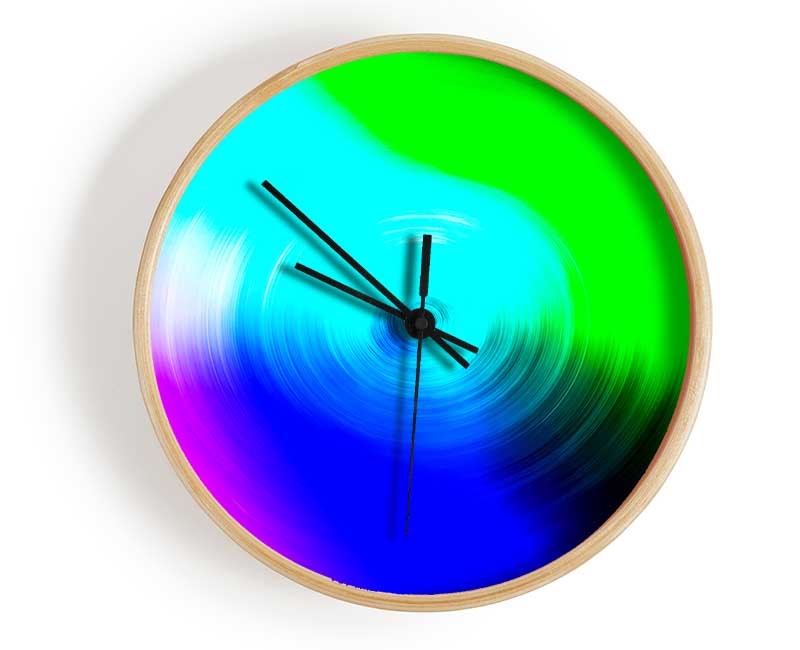 Colour Wheel Clock - Wallart-Direct UK