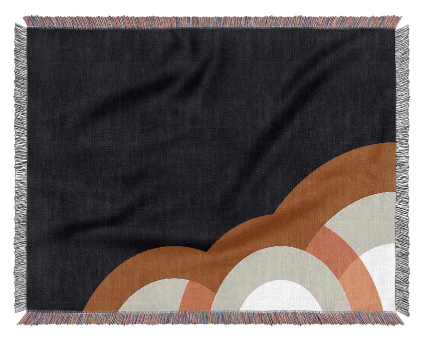 Concentric Circles Woven Blanket