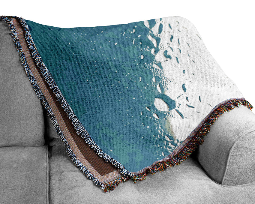 Condensation On Glass Woven Blanket