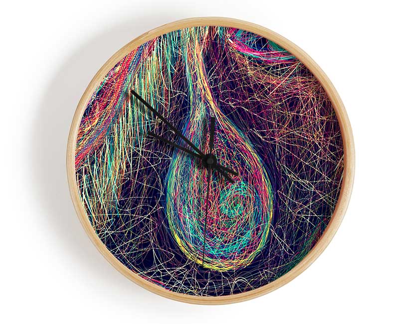 Creativity Of Life Clock - Wallart-Direct UK