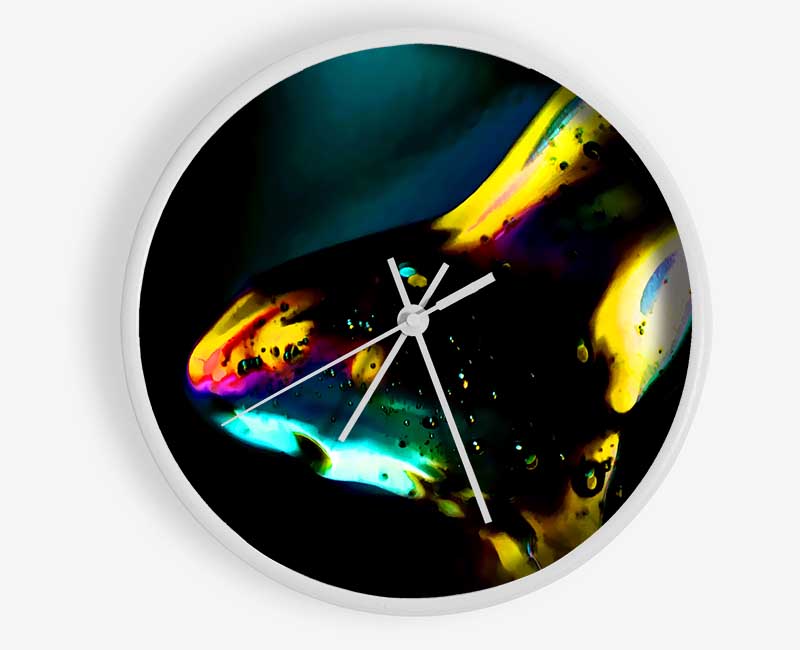 Dewdrops Clock - Wallart-Direct UK