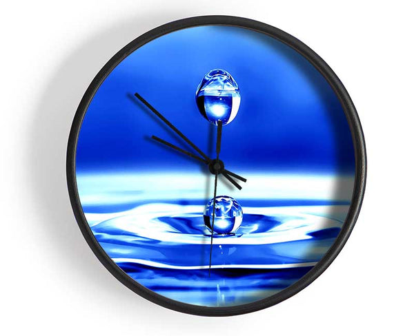 Droplet Twin Clock - Wallart-Direct UK