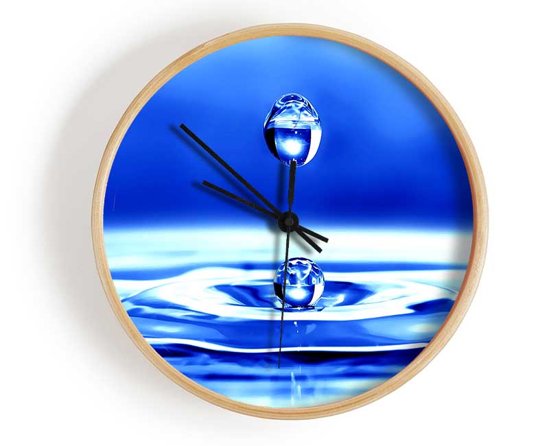 Droplet Twin Clock - Wallart-Direct UK