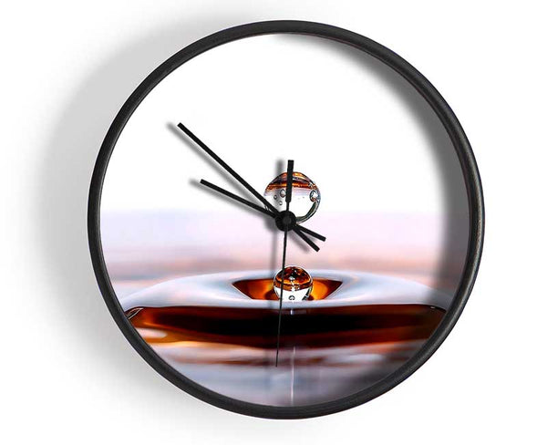 Liquid Droplet Clock - Wallart-Direct UK