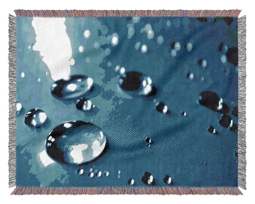 Drops Of Water Woven Blanket