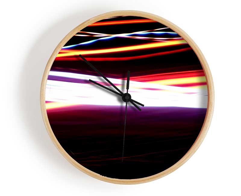 Energy Of Light Clock - Wallart-Direct UK