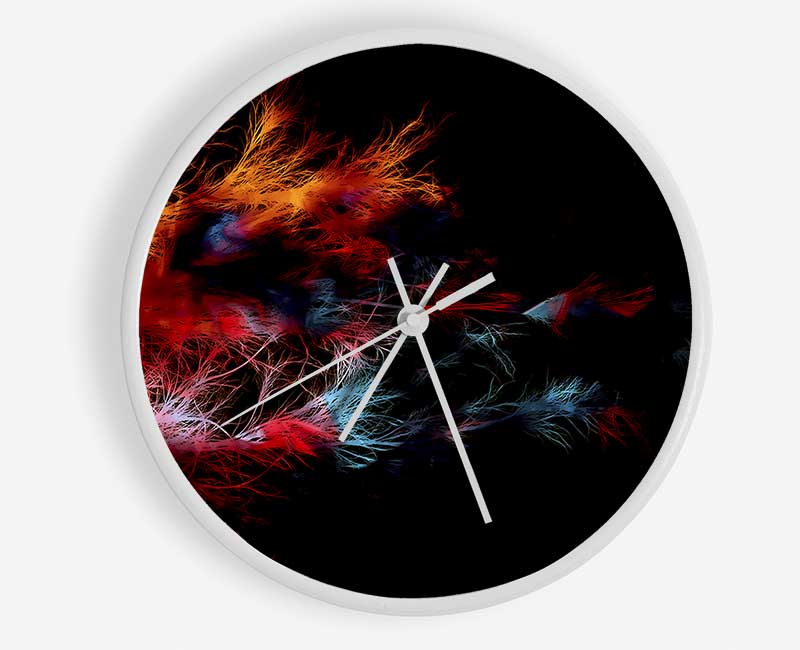 Feather Delight Clock - Wallart-Direct UK