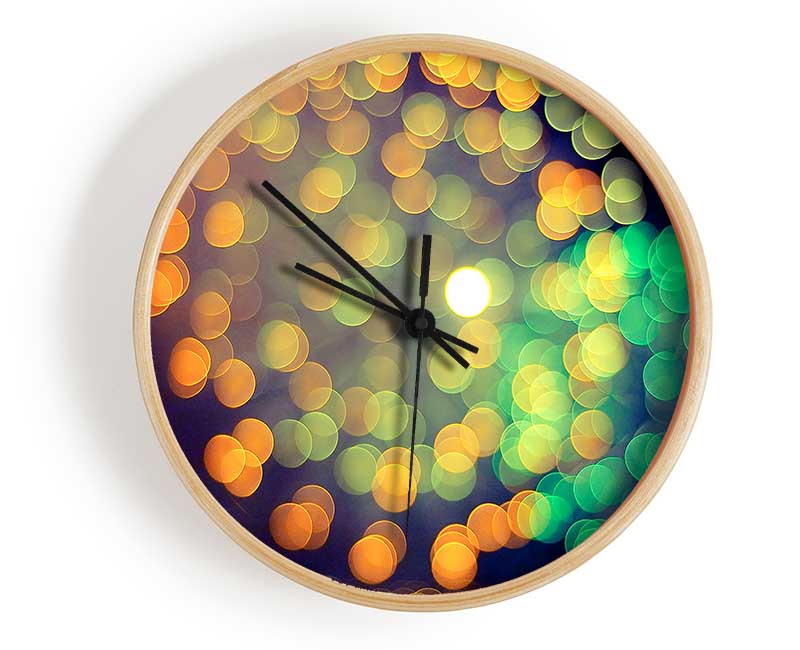 Fireworks Of Light Clock - Wallart-Direct UK