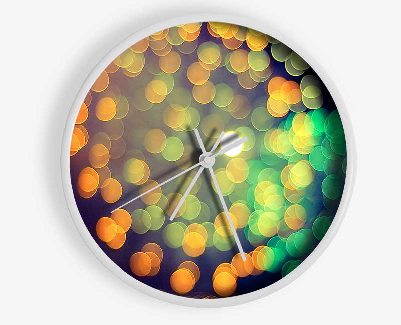 Fireworks Of Light Clock - Wallart-Direct UK