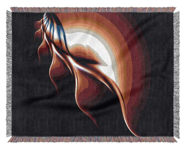 Flames Of Passion Woven Blanket