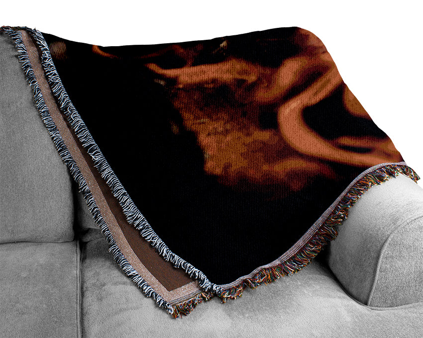 Flames Woven Blanket