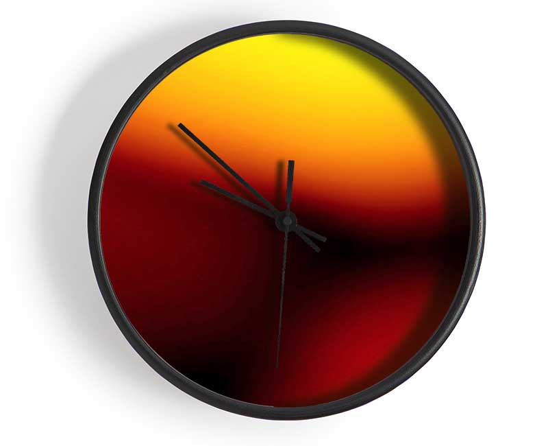 Golden Sun Clock - Wallart-Direct UK