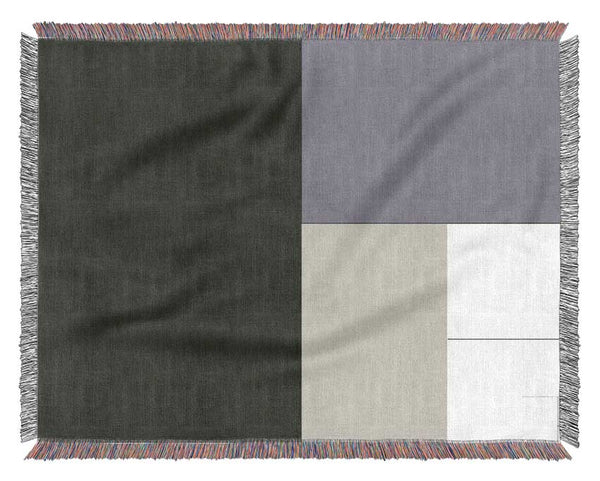 Gray Woven Blanket