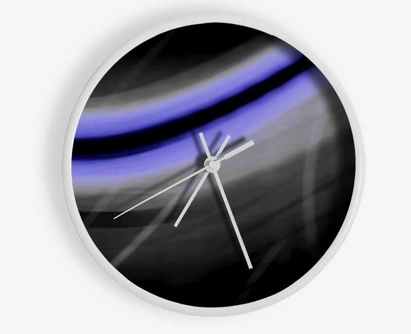 Grey Time Travel Clock - Wallart-Direct UK