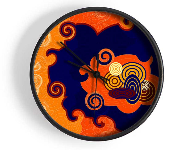 Hindu Ocean Clock - Wallart-Direct UK