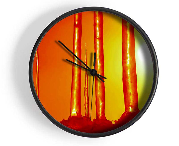 Icecap Sun Clock - Wallart-Direct UK