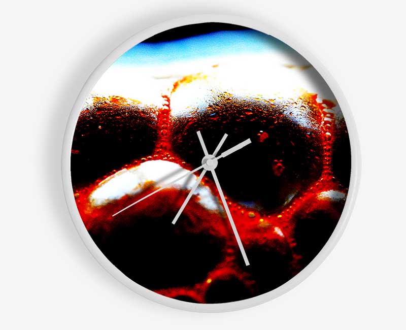 Lava Bubbles Clock - Wallart-Direct UK