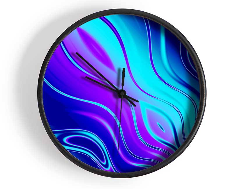 Lava Lamp Liquid Clock - Wallart-Direct UK