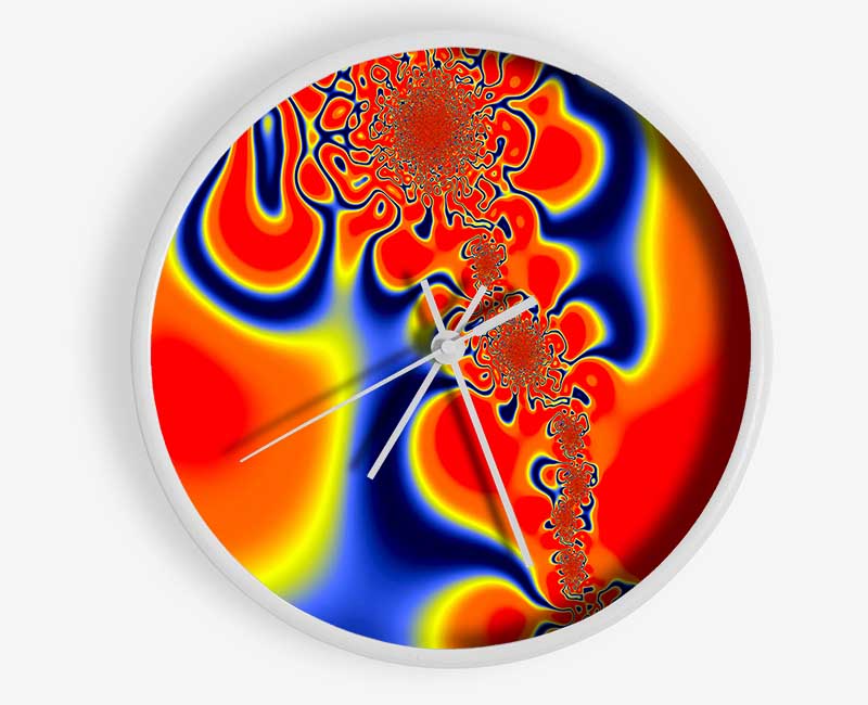 Lava Lustre Clock - Wallart-Direct UK