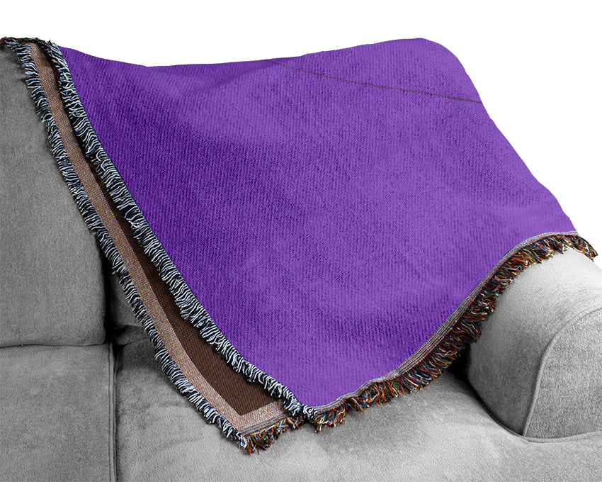 Lilac Beauty Woven Blanket