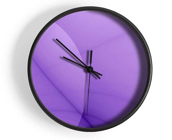 Lilac Beauty Clock - Wallart-Direct UK