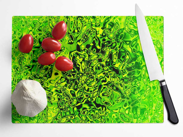 Lime Fizz Glass Chopping Board