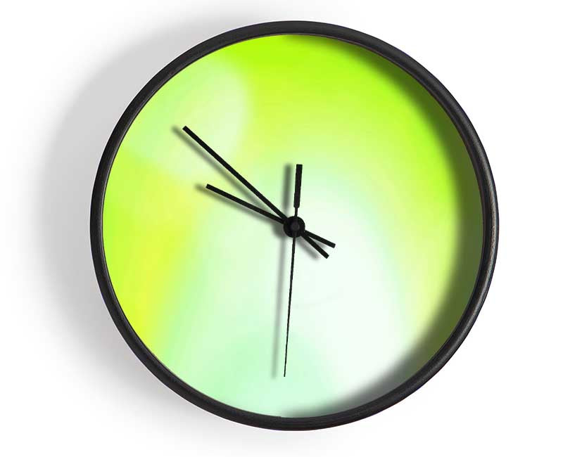 Lime Infusion Clock - Wallart-Direct UK