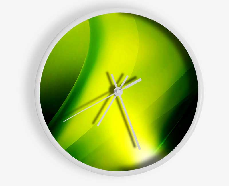 Lime Light Clock - Wallart-Direct UK