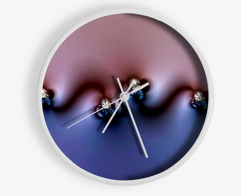 Liquid Diamond Clock - Wallart-Direct UK