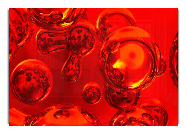 Liquid Fire Bubbles