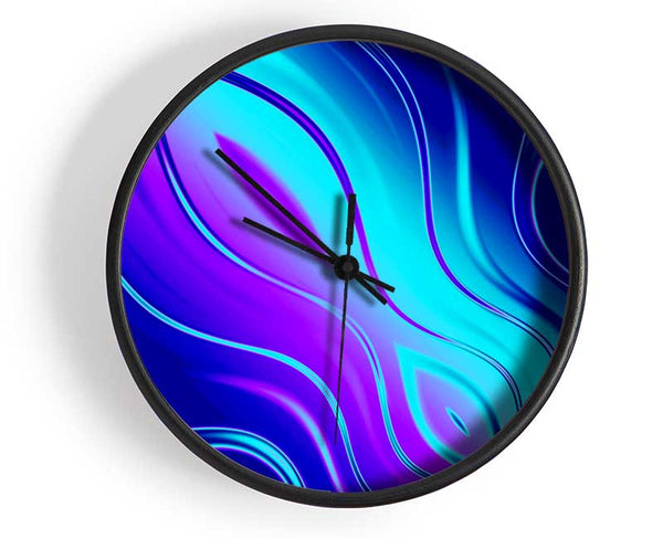 Liquid Movement Clock - Wallart-Direct UK