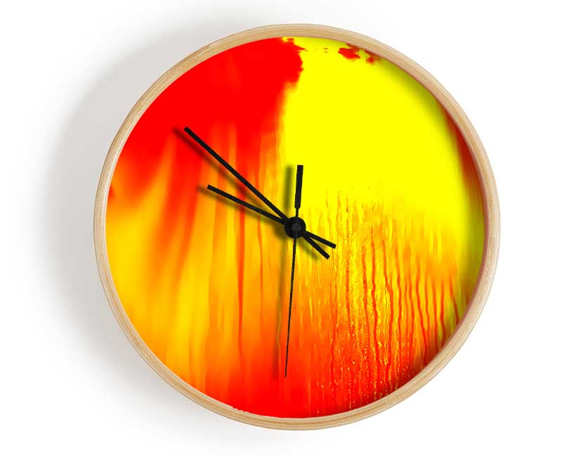 Malton Inferno Clock - Wallart-Direct UK