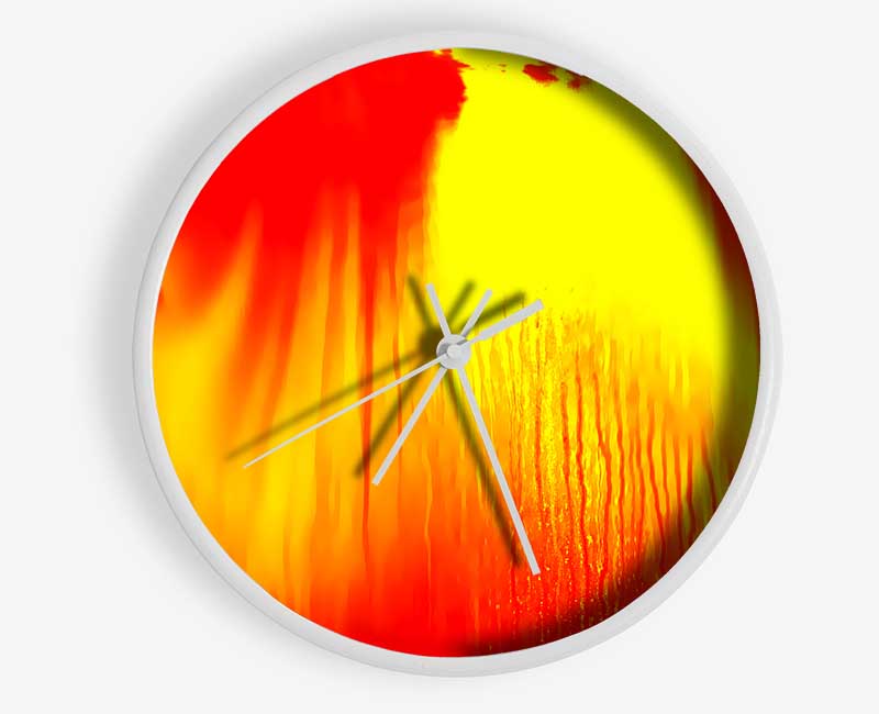 Malton Inferno Clock - Wallart-Direct UK