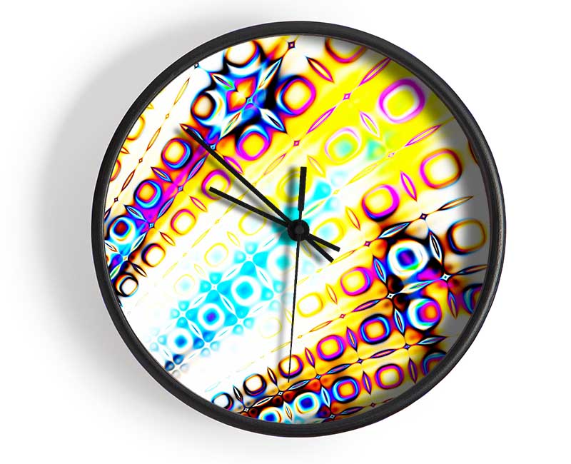 Movement Of Colour Clock - Wallart-Direct UK