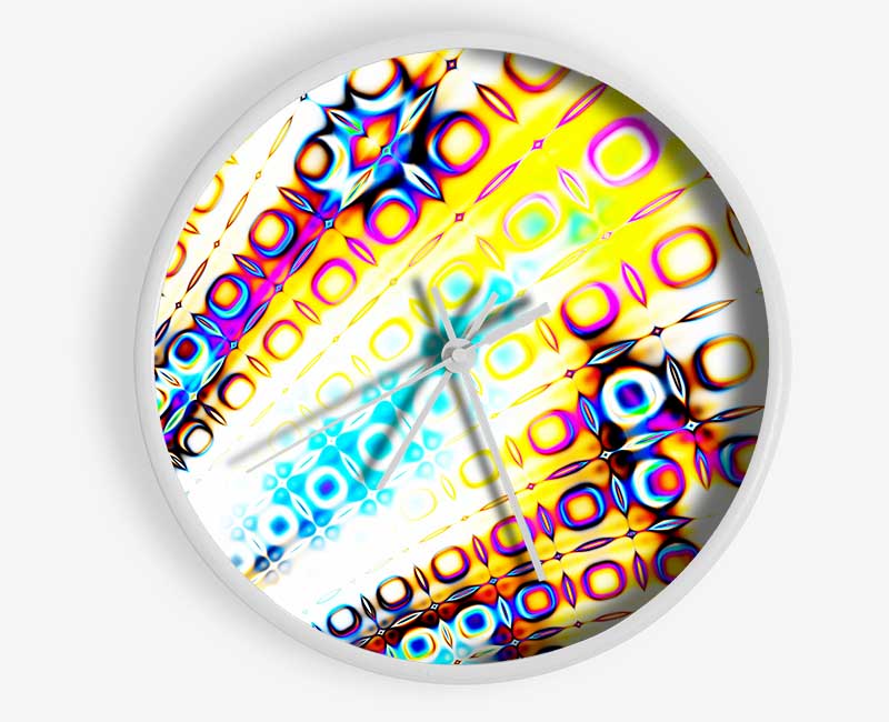 Movement Of Colour Clock - Wallart-Direct UK