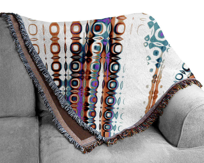 Movement Of Colour Woven Blanket