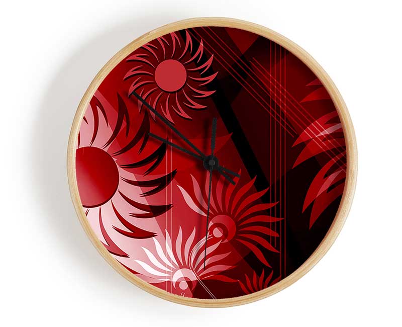 Planet Of The Suns Clock - Wallart-Direct UK