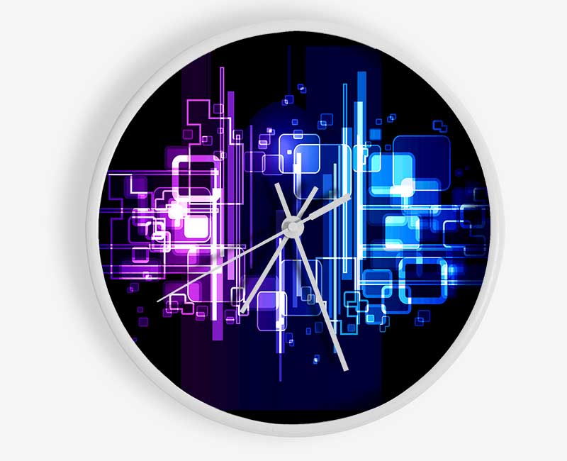 Polar Opposites Clock - Wallart-Direct UK