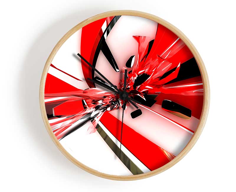 Pure Abstraction Clock - Wallart-Direct UK