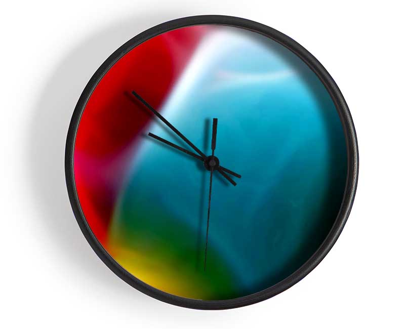 Rainbow Hills Clock - Wallart-Direct UK