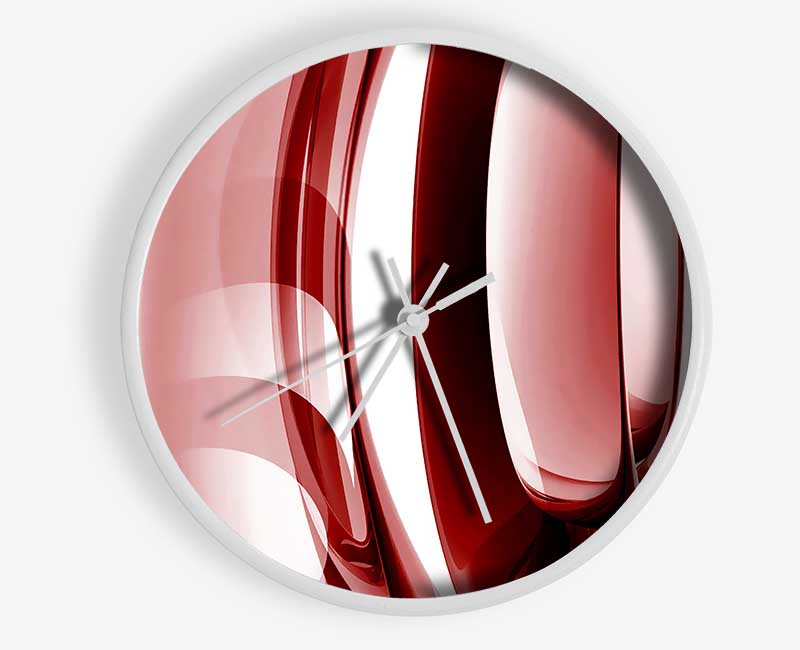 Red Dream Clock - Wallart-Direct UK