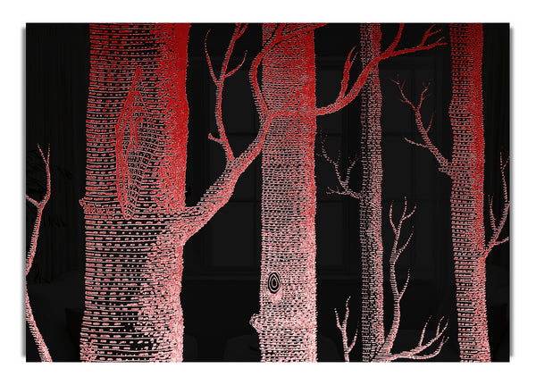 Red Night Trees