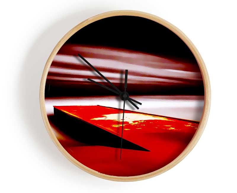 Red Pier Dream Clock - Wallart-Direct UK