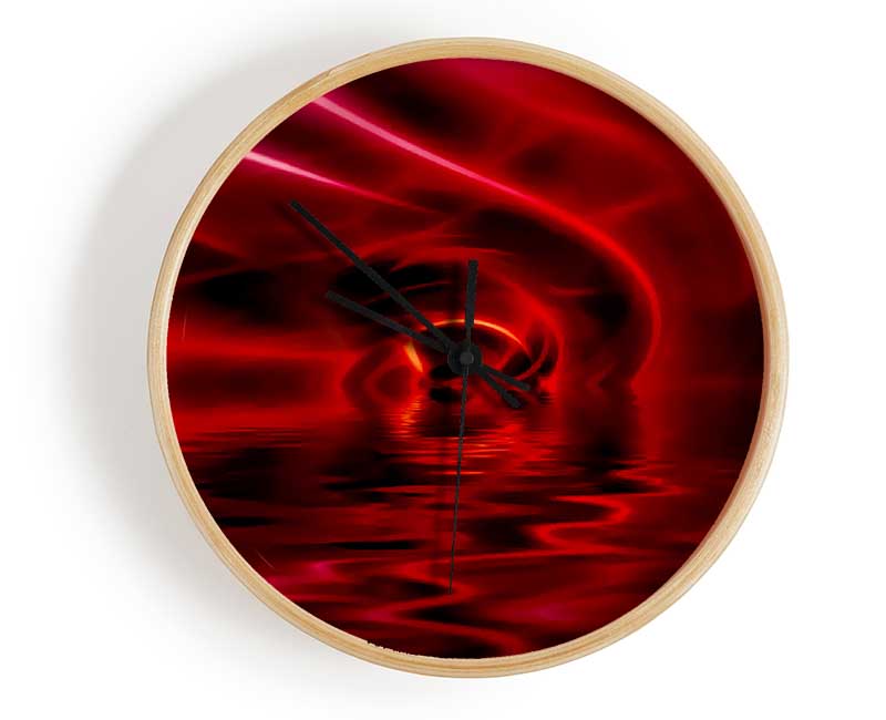 Red River Cavern Clock - Wallart-Direct UK