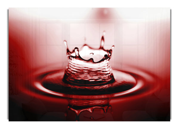 Red Water Droplet 1