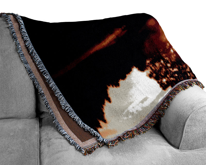 River Reflections Woven Blanket