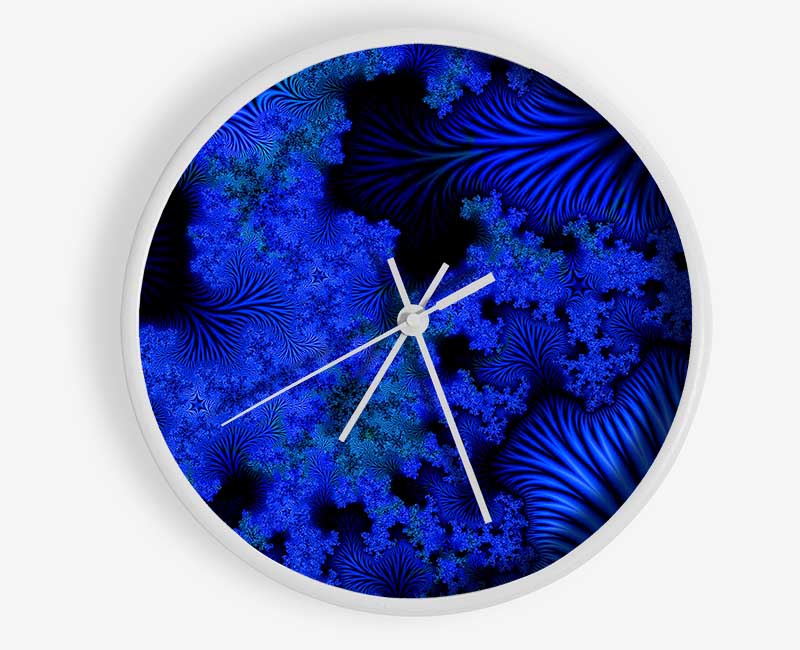 Sea Bed Of Blue Clock - Wallart-Direct UK