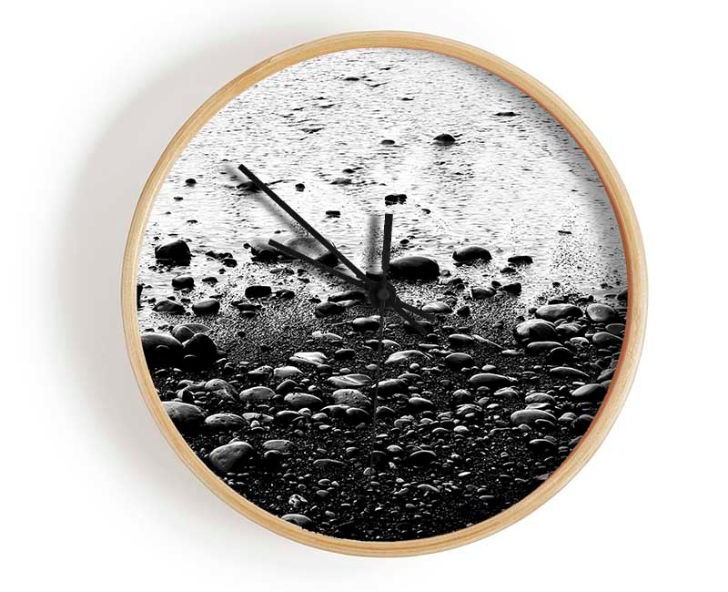 Seashore Pebbles Clock - Wallart-Direct UK