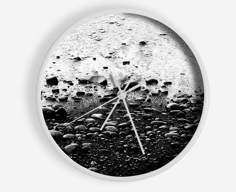 Seashore Pebbles Clock - Wallart-Direct UK