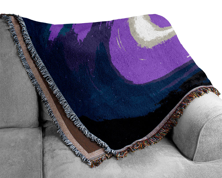 Space Vortex Woven Blanket